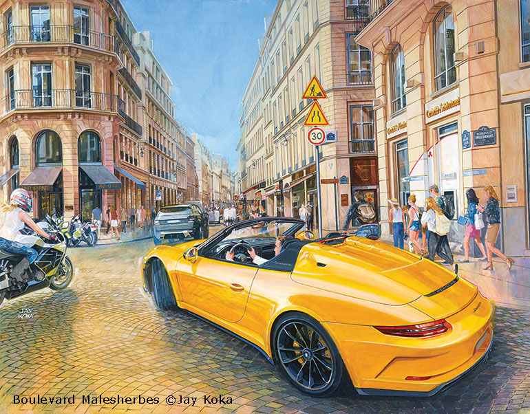 Boulevard Malesherbes by Jay Koka