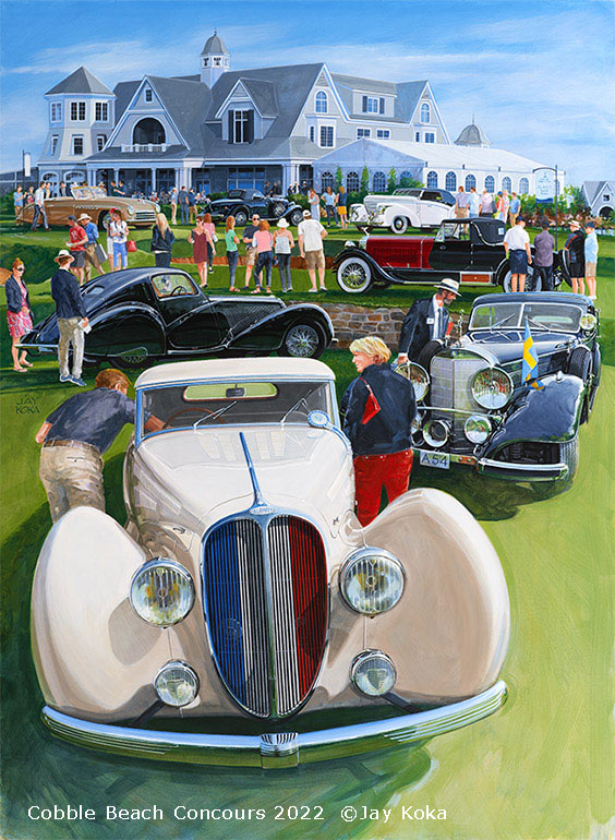 Cobble Beach Concours d'Elegance by Jay Koka