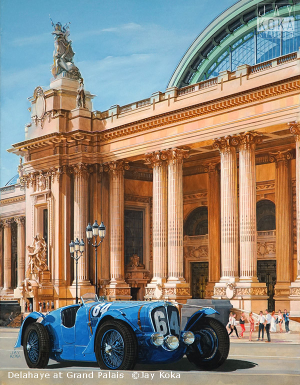 Delahaye at Grand Palais by Jay Koka