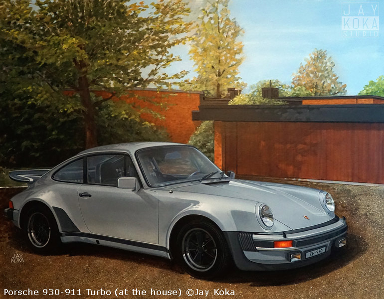 Porsche 930-911 Turbo at the house by Jay Koka