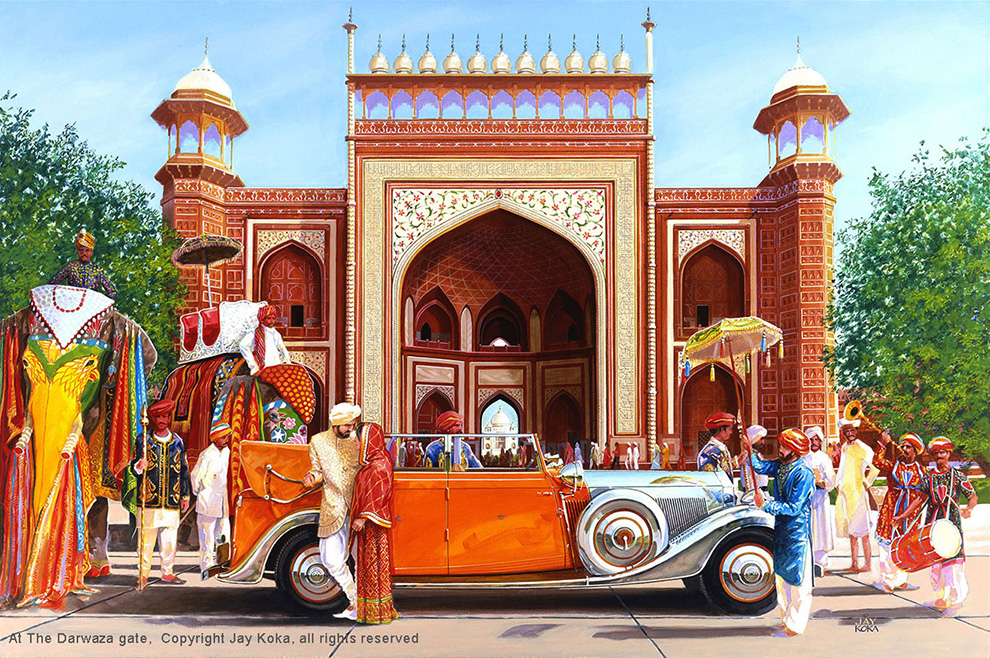 At The Darwaza Gate by Jay Koka